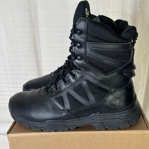 First Tactical Urban Operator Side Zip Waterproof Side Zip Leather Boots 9.5 GUC